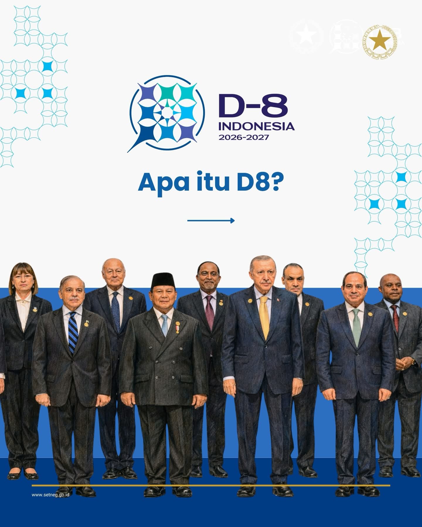 Indonesia Resmi Memegang Keketuaan Developing-8 (D-8) Periode 2026–2027 ...
