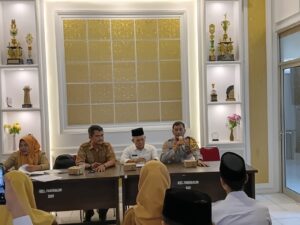 AKP Iwan Budidjanto Tekankan Kolaborasi dan Kondusivitas Pilkades Serentak, KUA Pangkalan Dorong Pembangunan Sarana Ibadah