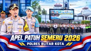 Operasi Patuh Semeru 2026 Dimulai, Polres Blitar Kota Fokus Tekan Kecelakaan