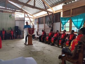 Ketua DPR Jayapura Dampingi Tonny Tesar Hadiri HUT ke-70 GKI di Tanah Papua