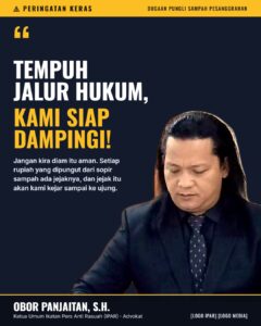 Ketum IPAR: Tempuh Jalur Hukum, Kami Siap Dampingi! Kasudin LH Jaksel Jangan Terus Bersembunyi di Balik Diam*