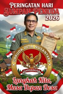 Hari Sumpah Pemuda 2026: Ketum Gardanusa Arif Fadillah Tegaskan Pemuda adalah Motor Kemajuan dan Masa Depan Desa